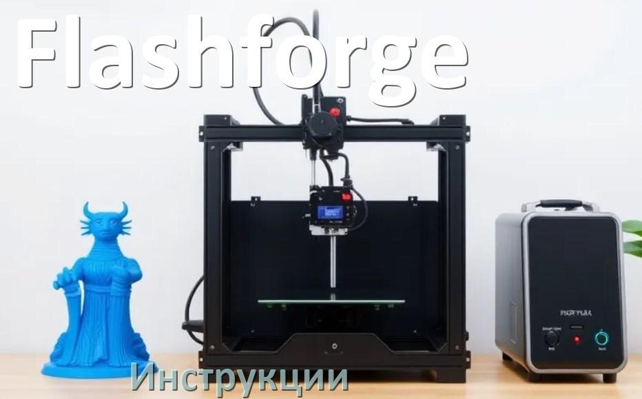 
Инструкции по эксплуатации 3D принтеров Flashforge и руководства пользователя на русском PDF