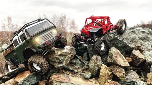 CROSS RC & CUSTOM TRUCK ROCK EXPEDITION #scale4x4 #JT4 #4wd #offroad