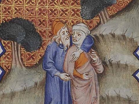 Пророк Осия и блудница, на которой поженил его Бог