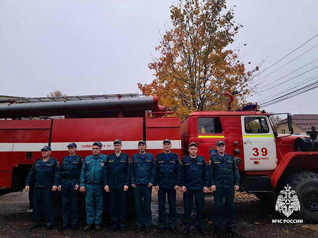 Пожарные спасли мужчину в Тверской области