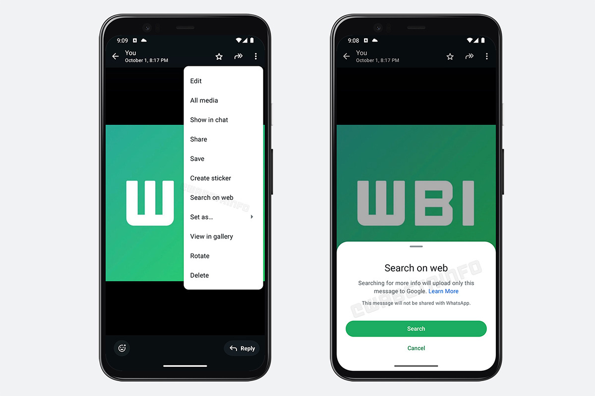 wabetainfo.com📷Новая функция, связанная с проверкой изображений в WhatsApp (принадлежит Meta, которая признана в России экстремистской и запрещена)