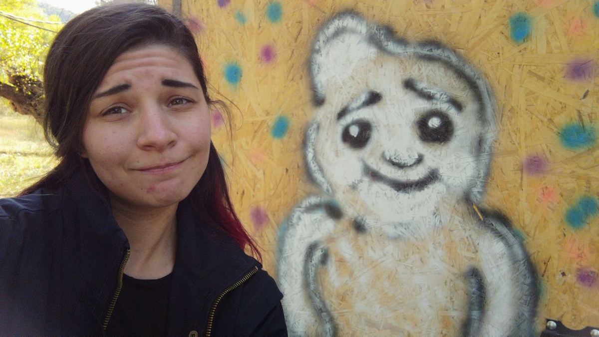 Кристина и грузинское настенное творчество 