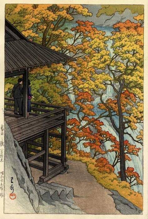 Из свободных источников сети Интернет Японская гравюра