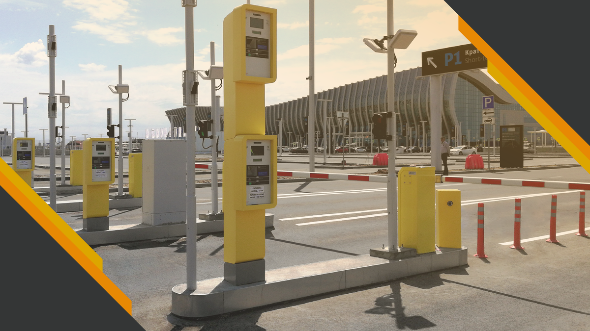 Реализованный проект в городе Симферополь с внедрением "вложенной парковки" 