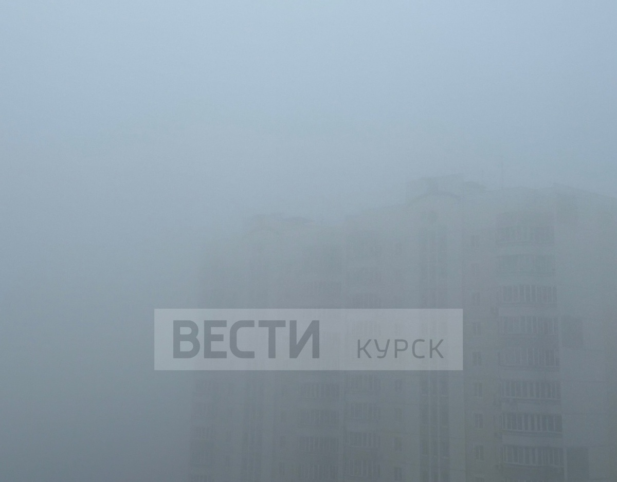    Метеорологи объяснили, почему сегодня Курск вновь накрыл смог и неприятный запах гари