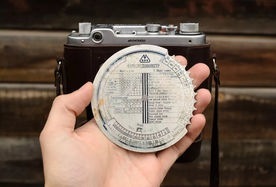 Рис.2. Табличные экспонометры