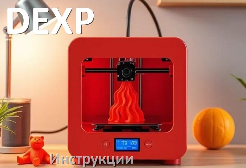 
Инструкции по эксплуатации 3D принтеров DEXP и руководства пользователя на русском PDF