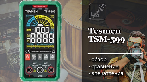 ✅ Обзор тестера Tesmen TSM-599 ⚖