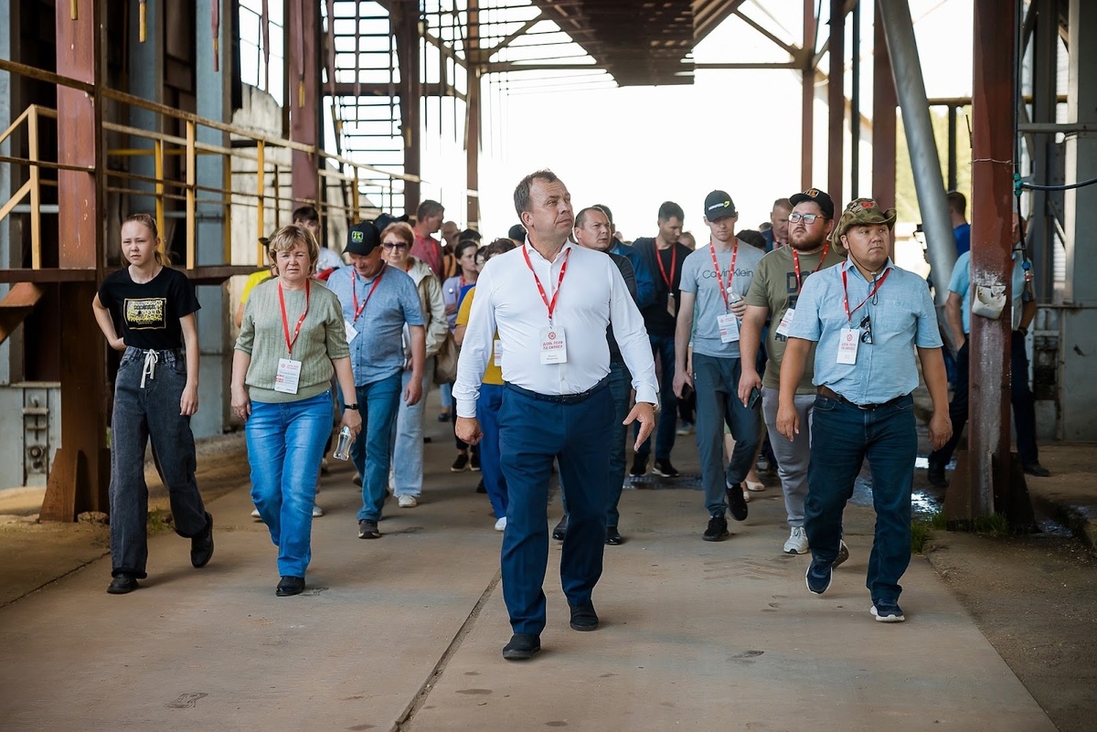 Экскурсия на завод по производству кормов на базе агрохолдинга «Труд»