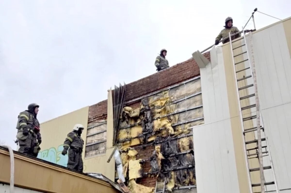    В Томске пожарные ликвидировали возгорание на улице Рабочая
