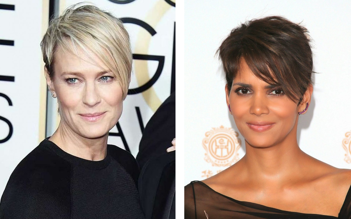 Звездный пример: Робин Райт (58 лет), Холли Берри (58 лет).