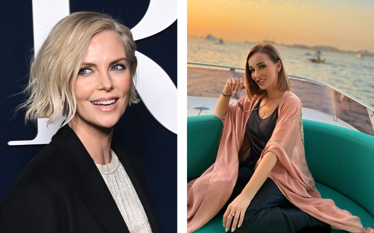 Звездный пример: Шарлиз Терон 49 лет, Анфиса Чехова 47 лет, 