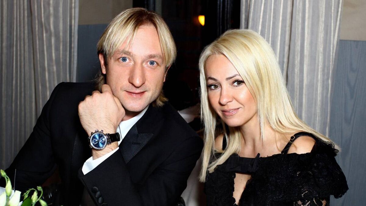 Евгений Плющенко и Яна Рудковская