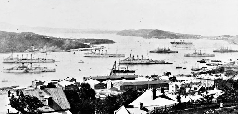 Гавань Порт-Артура в 1903 г.