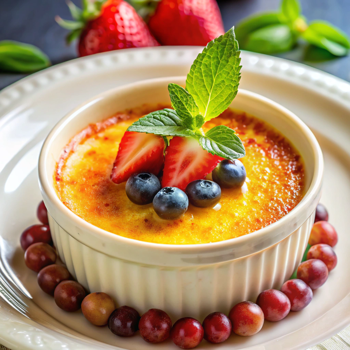 Французский десерт крем-брюле: один из самых элегантных и изысканных французских десертов