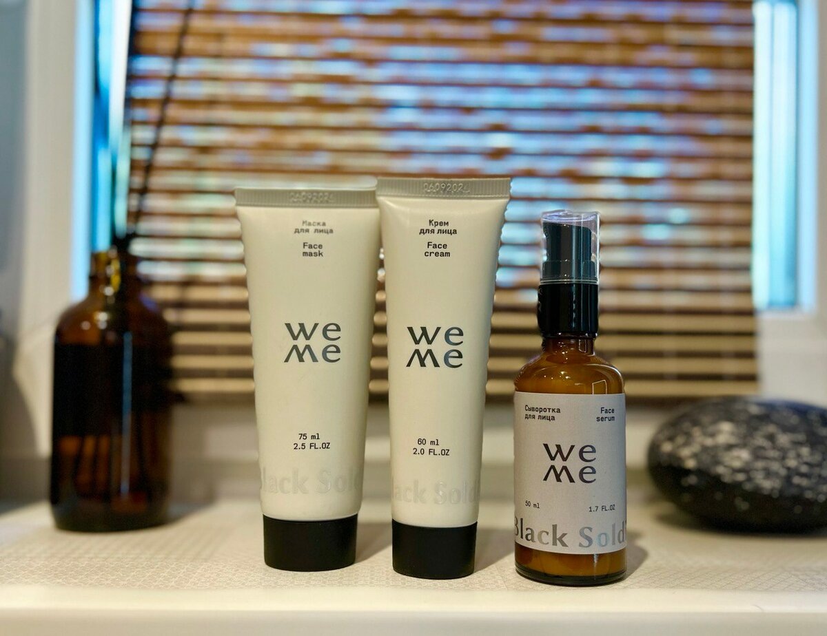 Линейка средств WEME для лица