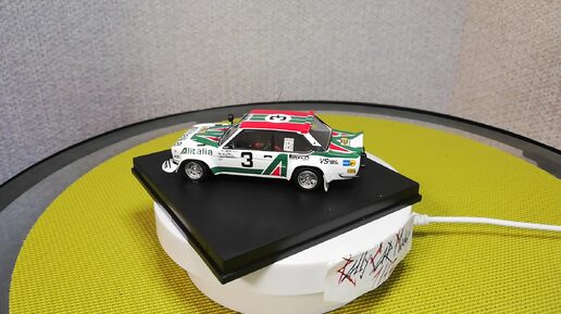 122 - Fiat 131 Abarth Safari Rally 1979 Alén Markku Kivimäki Ilkka 1/43 Trofeu Rally Car Models