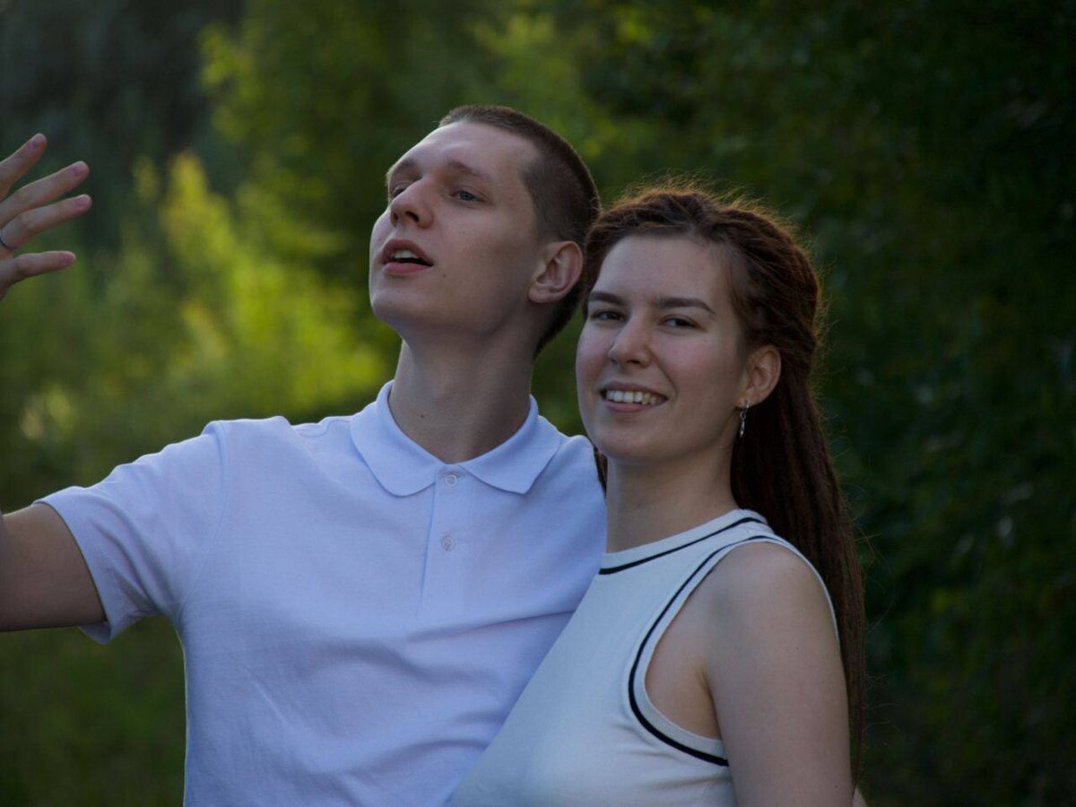    Алина и Сергей Колосовские. Из личного архива