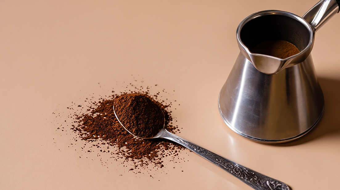 Молотый кофе для приготовления в турке