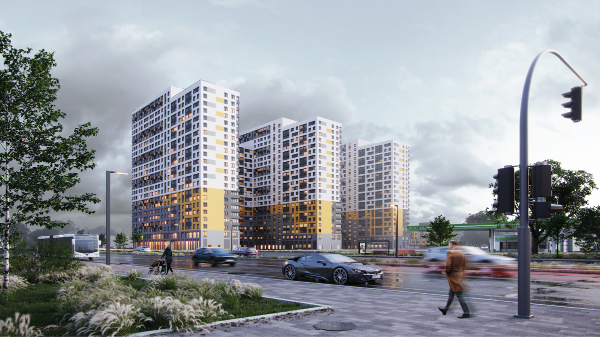 Апарт-отель «Про.Молодость» расположен в 15 минутах пешком от станции метро «Улица Дыбенко».