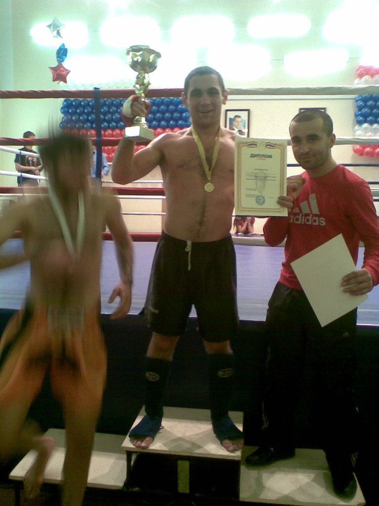 Имамов Эмиль Тажидинович 1 место на Международном турнире по Тайскому боксу . 