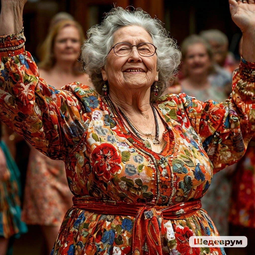 💖💖💖 Это радостная бабуля из Шедеврума.