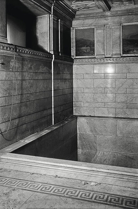 Бассейн императора Николая II в Зимнем дворце, фото 1930-х годов. 