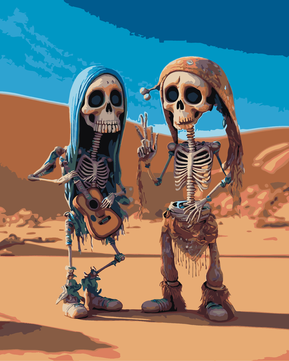 Скелеты-друзья
