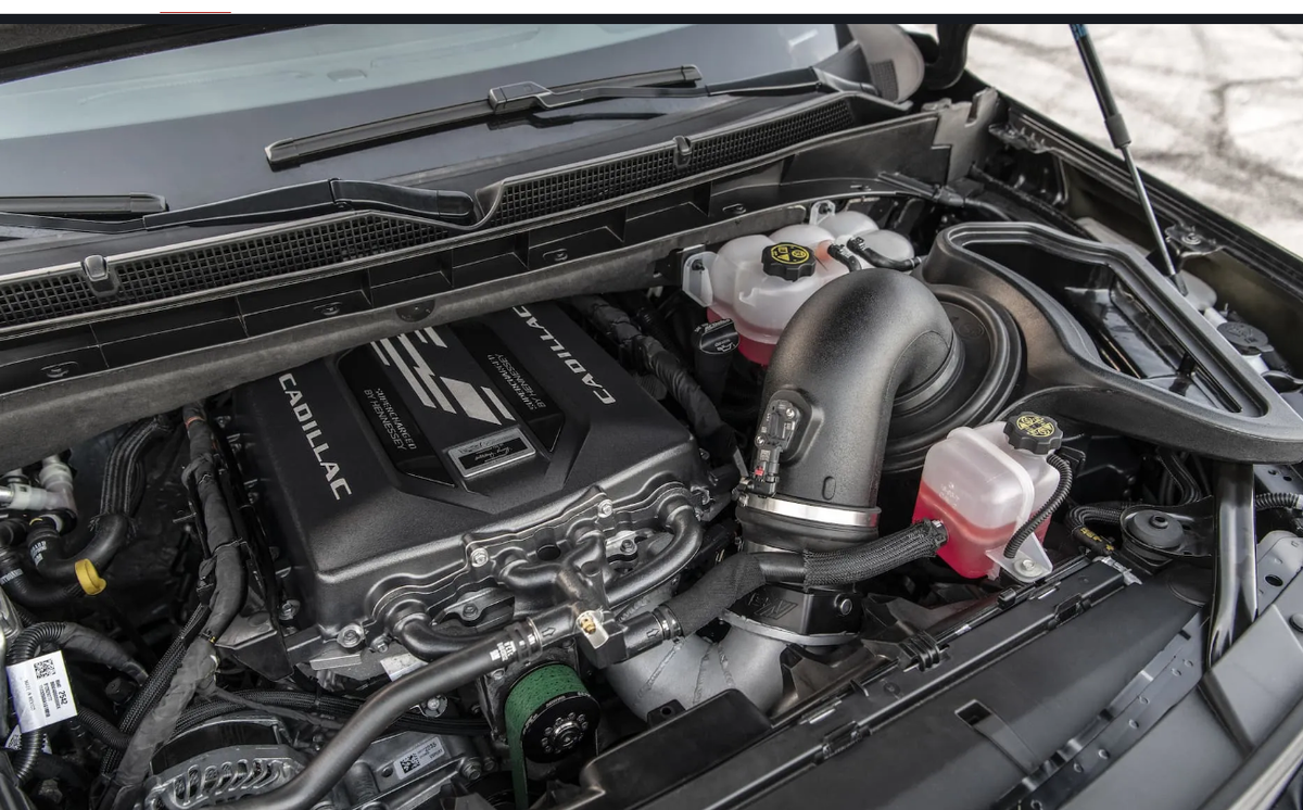 Моторный отсек Hennessey H1000 