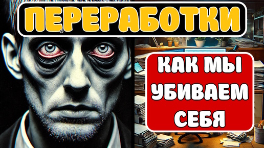 Переработки или почему ты 30 - летняя развалина... #работа #работамечты #заработок