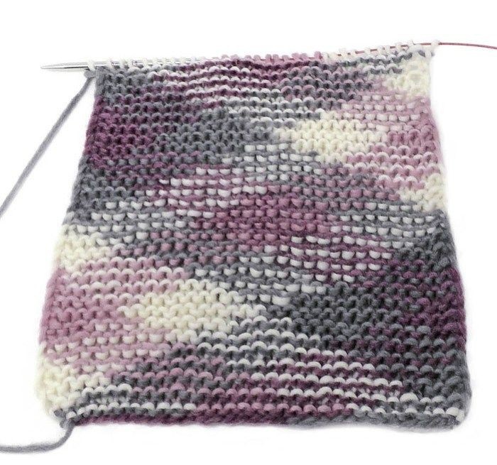 Пулинг спицами 