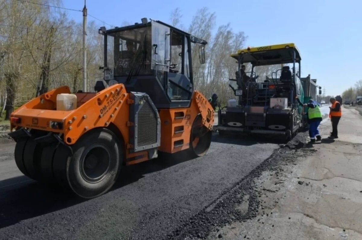    В Омске наполовину отремонтировали Сыропятский тракт