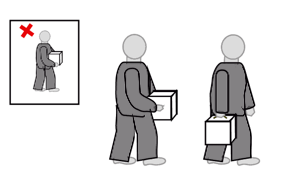 Предлагаемые способы переноски СВЧ-печи. Так ведь удобней, правда?