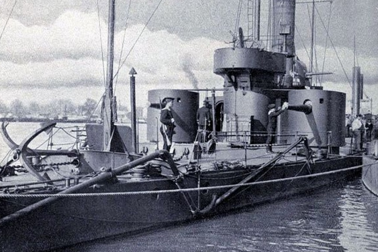 Монитор "Бодрог" в 1914 году