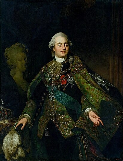 Людовик XVI (Луи-Огюст) (23 августа 1754, Версаль — 21 января 1793, Париж), после 21 сентября 1792 официально именовался Луи Капет