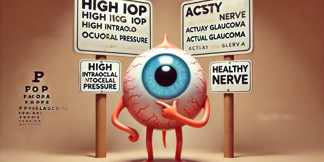 Если повышенное ВГД не влияет на зрительный нерв , значит это не глаукома ?