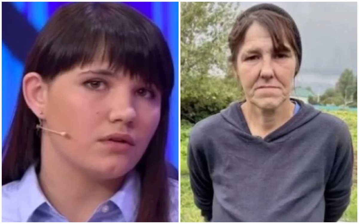 Юлия и её мать Ирина. Кадры: Первый канал