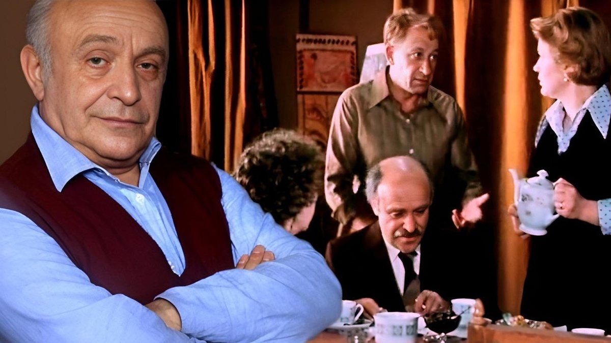 Ролман Быков и кадр из фильма "По семейным обстоятельствам"