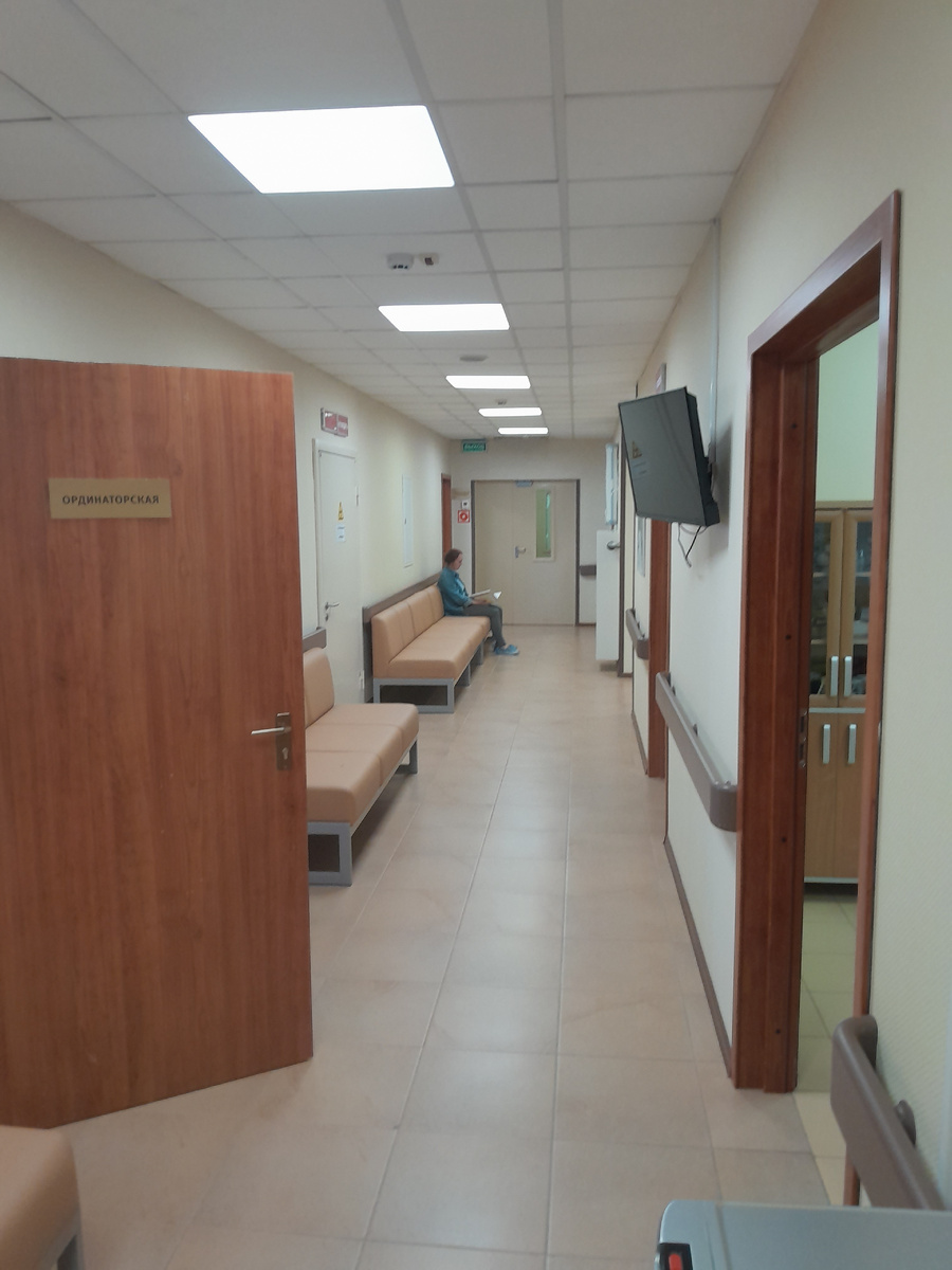 Техника и отсутствие очередей в лор-центре не могут не радовать (фото автора)