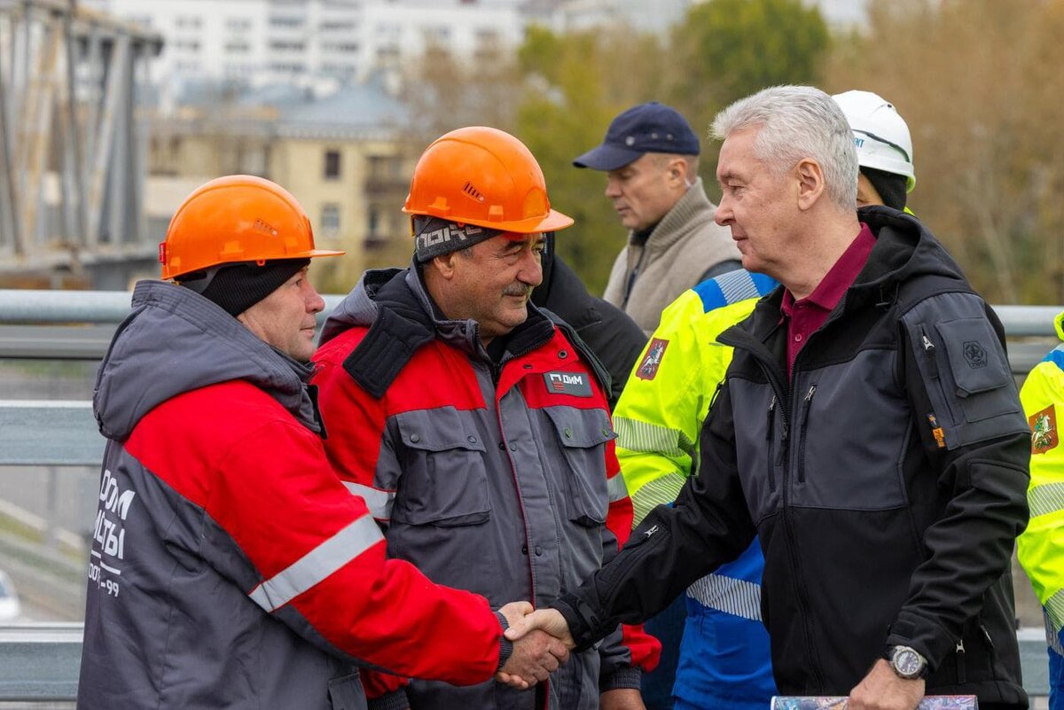    Мэр открыл эстакаду-съезд с МСД на Волгоградский проспект. Пресс-служба мэра и правительства Москвы