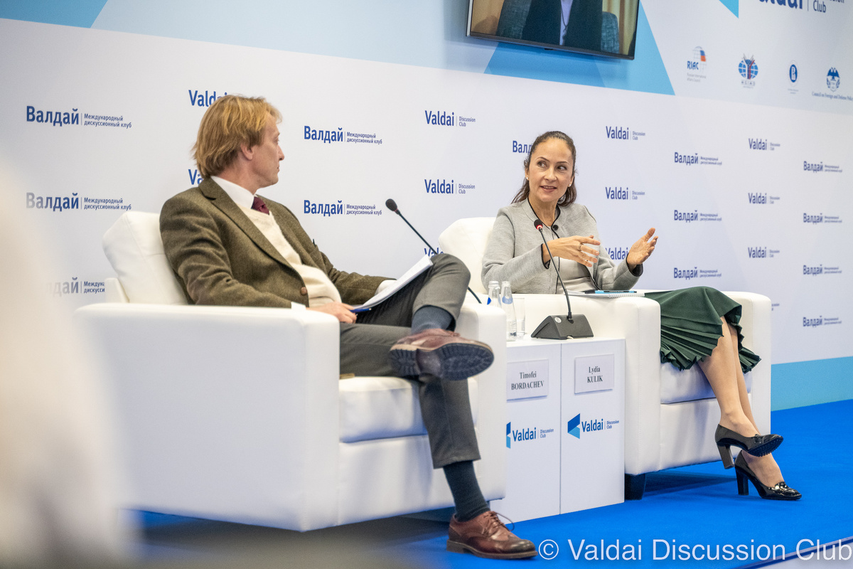 Тимофей Бордачёв, Лидия Кулик © Клуб «Валдай»