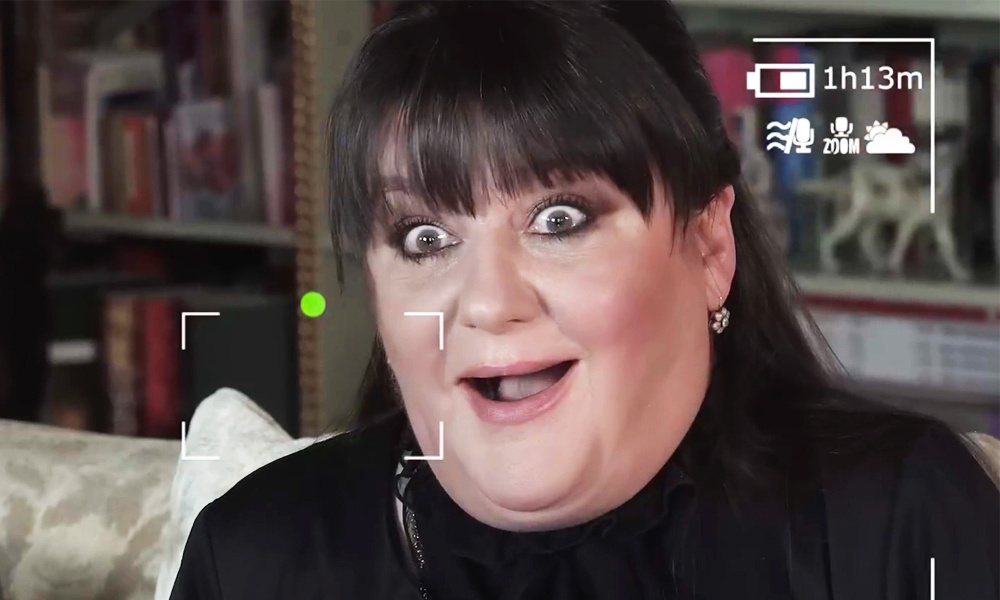 Кадр из интервью. 