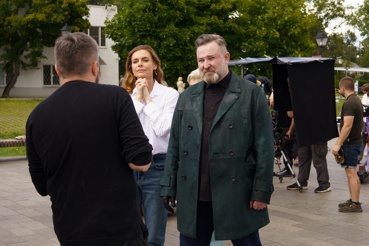 Фото со съемок сериала