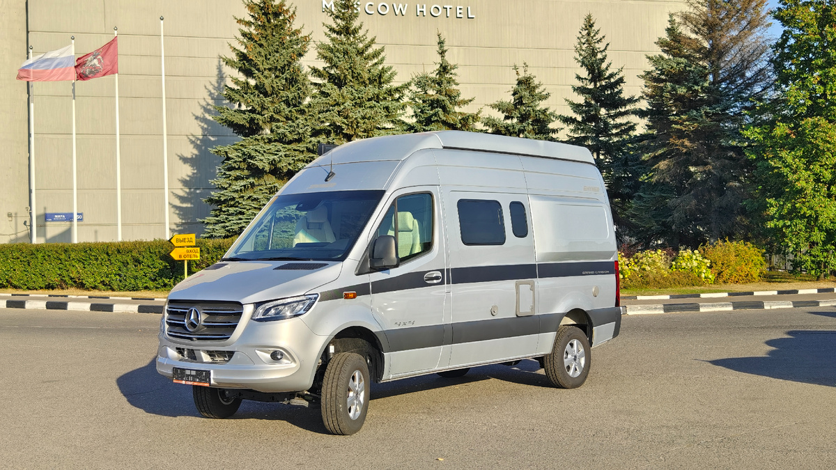Новый внедорожный автодом вэн Hymer Grand Canyon S на базе Mercedes Benz Sprinter - Яхты на колесах 