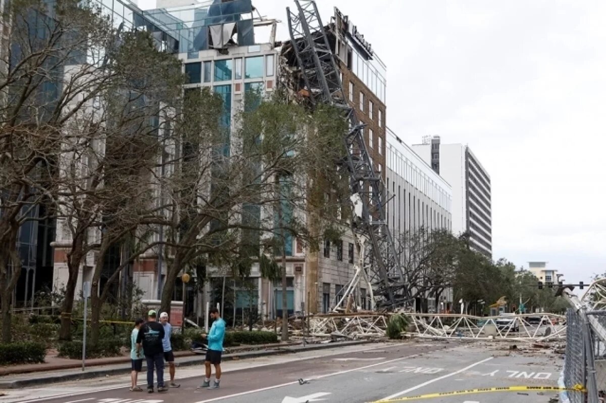    NBC: жертвами урагана «Милтон» стали не менее 12 человек