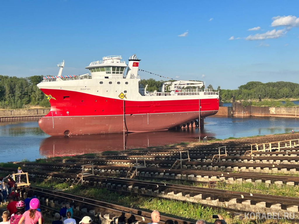 Краболов-процессор проекта КСП01 "Вайгач" / Фото: Корабел.ру  📷
