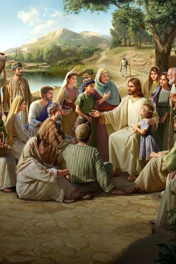 Один из эпизодов земной жизни Иисуса Христа. Источник: https://in.pinterest.com/pin/33354853482863262/