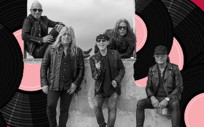 Scorpions. Листайте вправо - увидите результаты голосования. 

