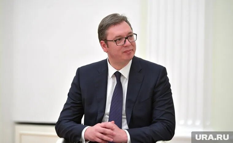 Александр Вучич заявил, что благодаря его вмешательству из декларации убрали пункт о военной помощи Киеву. Фото: Официальный сайт Президента России kremlin.ru
