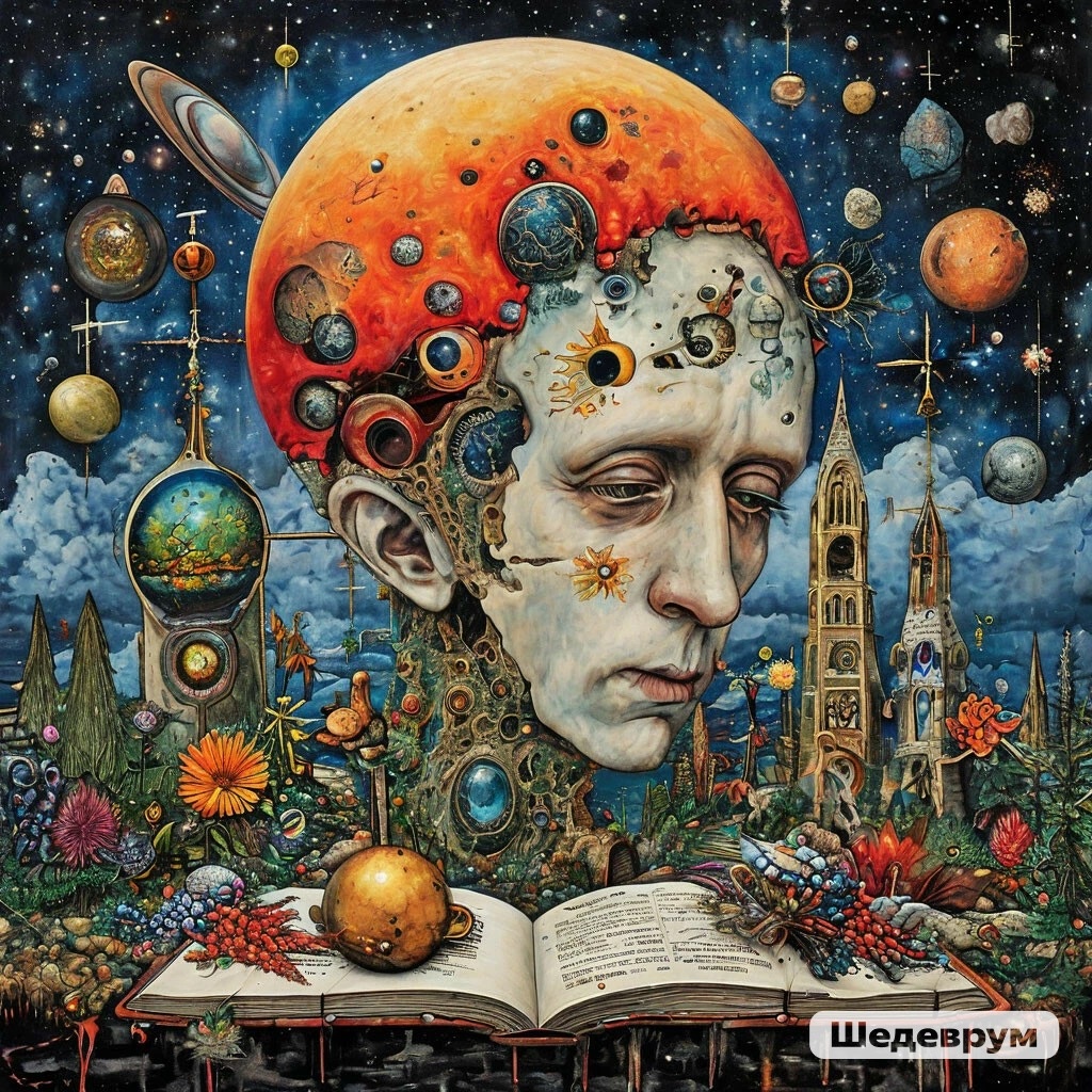 «грызть гранит науки» /как это видит Шедеврум/